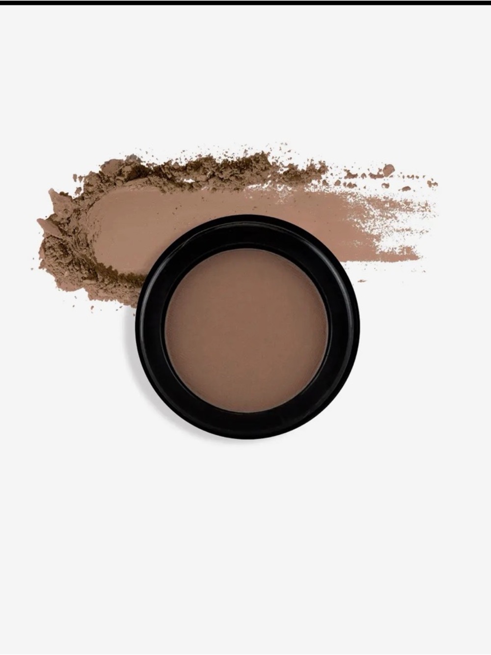 Light brown brow Powder Makeup - Natural Finish